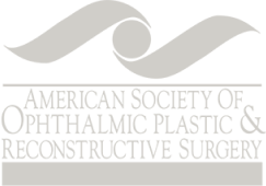 american society of ophthalmic plastic & reconstructive surgery logo